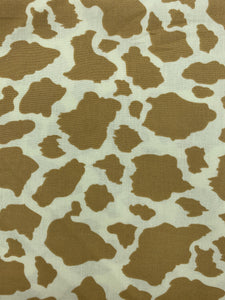Benartex Inc - Giraffe Print - 1/2 YARD CUT - Dreaming of the Sea Fabrics