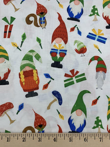 David Textiles - Gnomes and Presents - 1/2 YARD CUT - Dreaming of the Sea Fabrics
