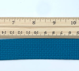 Turquoise 1" Polypro Webbing - BY THE YARD