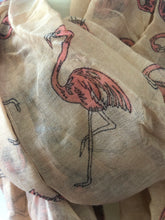 Load image into Gallery viewer, Flamingo Scarf
