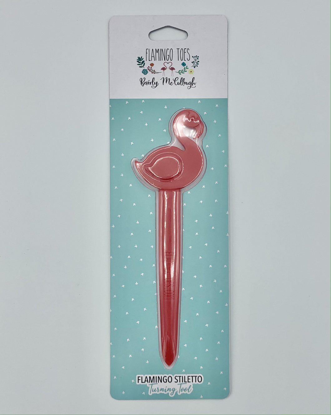 Pink Flamingo Turning Tool from Riley Blake - Dreaming of the Sea Fabrics