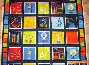Studio E - Geek Chic - Science Panel 23" x 44"