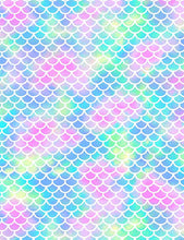 Load image into Gallery viewer, Timeless Treasures - You Are Mer-mazing - Mermaid Scales - 1/2 YARD CUT
