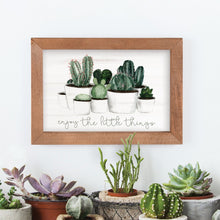 Load image into Gallery viewer, Enjoy the Little Things Framed Art
