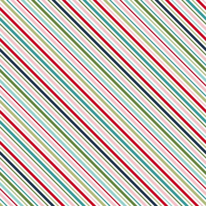 End of Bolt  - Cup of Cheer - Peppermint Stripe - 32