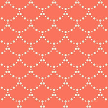 Load image into Gallery viewer, Art Gallery Fabrics - Ripples - Coral - 1/2 YARD CUT - Dreaming of the Sea Fabrics
