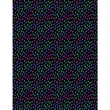 Load image into Gallery viewer, Wilmington Prints - Black Rainbow Drops - 1/2 YARD CUT
