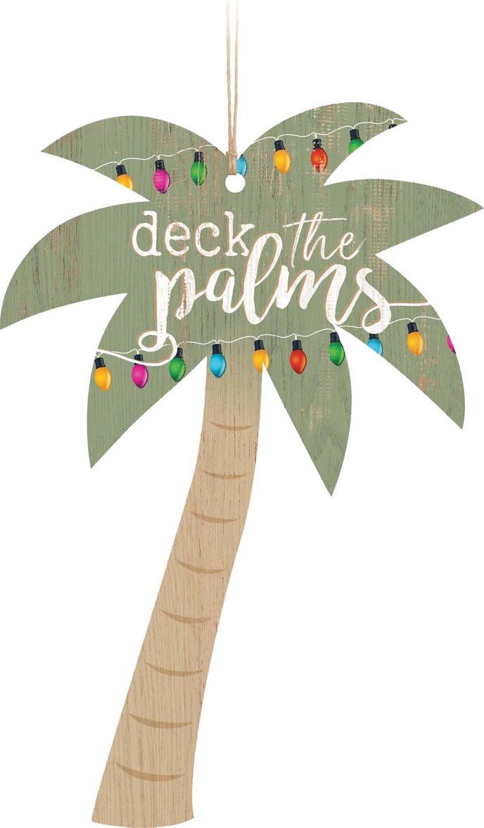 Deck the Palms Ornament