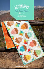 Load image into Gallery viewer, Acorn Love Table Runner Pattern
