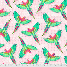 Load image into Gallery viewer, Tula Pink Daydreamer - Macaw Ya Later Dragonfruit - 1/2 YARD CUT
