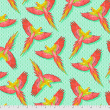 Load image into Gallery viewer, Tula Pink Daydreamer - Macaw Ya Later Mango - 1/2 YARD CUT
