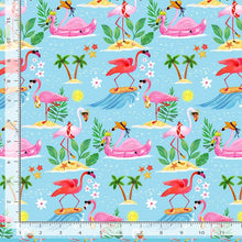 Load image into Gallery viewer, Dear Stella - Sidestroke Boogie - Beach Party - 1/2 YARD CUT
