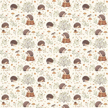 Load image into Gallery viewer, Dear Stella - Little Forest - Hedgehogs - 1/2 YARD CUT
