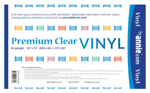 Clear Vinyl 16-gauge