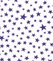 Load image into Gallery viewer, Moda Fabrics - Modafications - Purple &amp; White Stars - 1/2 YARD CUT
