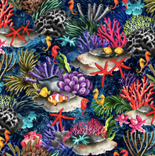 Load image into Gallery viewer, End of Bolt - Coral Reef - Dark Blue - 7&quot;
