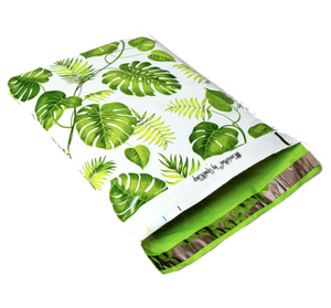 Banana Leaves Polymailers 10”x13” Qty 38 - Dreaming of the Sea Fabrics