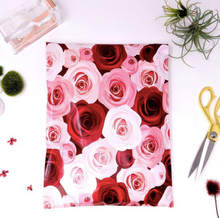 Load image into Gallery viewer, Rose Floral Polymailers 10”x13” Qty 100
