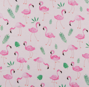 Kanvas - Flamingo Frenzy - Pink - 1/2 YARD CUT