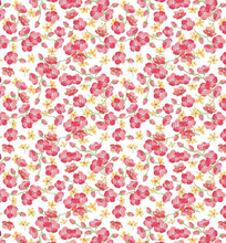 Load image into Gallery viewer, Riley Blake - Glohaven Floral - Small - White - 1/2 YARD CUT
