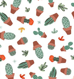 looking sharp cactus fabric