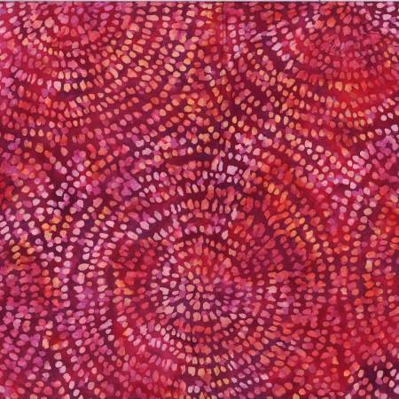 Hoffman - Strawberry Daiquiri Bali Batik - 1/2 YARD CUT