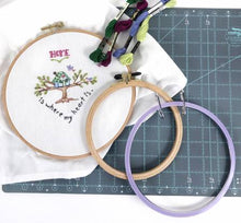 Load image into Gallery viewer, Premium Wood Embroidery Hoop - 9&quot;
