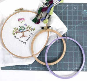 Premium Wood Embroidery Hoop - 9"