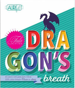 Tula Pink Dragon's Breath - Aurifil Thread Collection