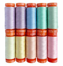 Load image into Gallery viewer, Tula Pink Unicorn Poop - Aurifil Thread Collection
