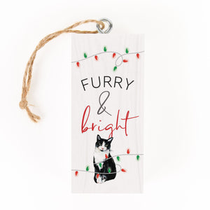 Furry & Bright Cat Ornament