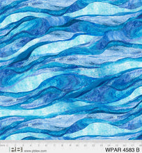 Load image into Gallery viewer, P&amp;B Textiles - Blue Ocean - 1/2 YARD CUT
