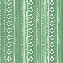 Load image into Gallery viewer, Clothworks - Mint Sweater Stripe - 1/2 YARD CUT

