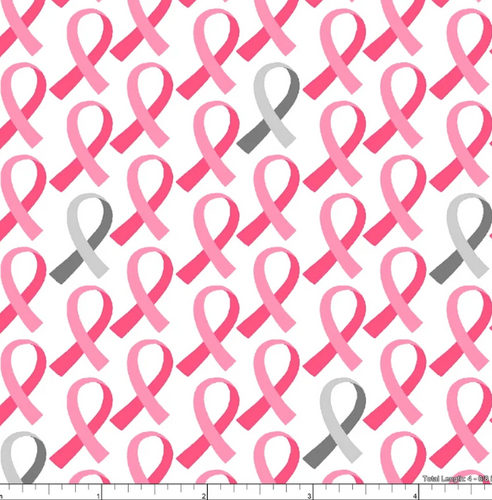 pink breast cancer awareness ribbons windham fabrics anything is possible