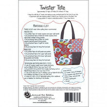 Load image into Gallery viewer, Twister Tote Pattern
