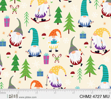 Load image into Gallery viewer, P&amp;B Textiles - Christmas Miniatures II - Gnomes - 1/2 YARD CUT
