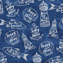 Load image into Gallery viewer, Michael Miller - Vitamin Sea - Salty &amp; Sweet - 1/2 YARD CUT
