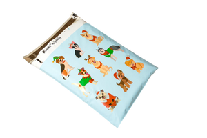 Christmas Dogs Polymailers 10”x13” Qty 38 - Dreaming of the Sea Fabrics