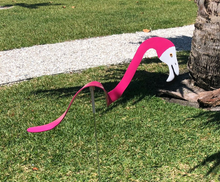 Load image into Gallery viewer, Dancing Yard Flamingo
