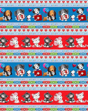 Load image into Gallery viewer, Henry Glass &amp; Co - Big Hugs - Border Stripe - 1/2 YARD CUT
