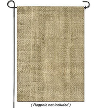 Load image into Gallery viewer, Blank 12”x18” Burlap Flag - Dreaming of the Sea Fabrics
