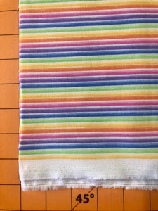 Michael Miller - Rainbow Stripe - 1/2 YARD CUT