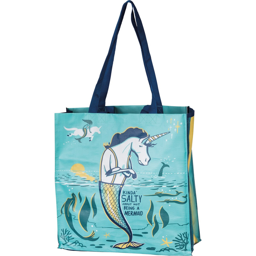 Market Tote - Kinda Salty About Not Being a Mermaid