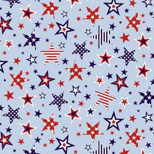 red white light blue stars large patriotic independence stripes studio e fabric