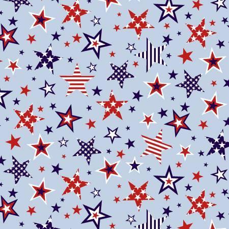 red white light blue stars large patriotic independence stripes studio e fabric