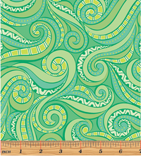 Load image into Gallery viewer, Contempo - Ocean Green - 1/2 yard cut
