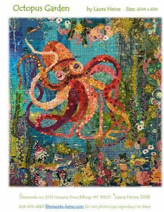 Octopus Garden Pattern - Dreaming of the Sea Fabrics