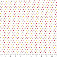 Load image into Gallery viewer, Wilmington Prints - White and Pink Dot - 1/2 YARD CUT
