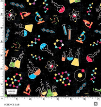 Load image into Gallery viewer, Michael Miller - STEM Squad - Science Lab - 1/2 YARD CUT
