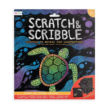 Load image into Gallery viewer, Scratch &amp; Scribble Ocean Life
